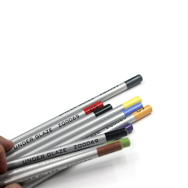 special pencil thick core HB can be used for plastic glass ceramic