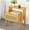 Nature, variant on Colourtree Brown Nightstands, Bedside Table with Open Shelf, Storage Side Table, Dressing Tables, Night Stands with Storage Drawers, Modern End Table for Bedroom, Living Room
