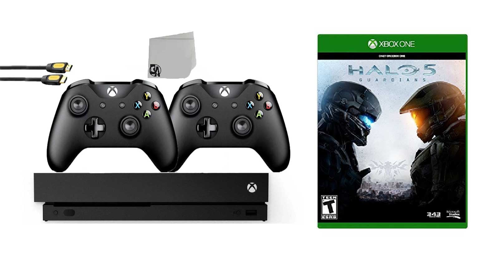 verkoudheid pad Gewoon doen Microsoft Xbox One X 1TB Gaming Console Black with 2 Controller Included  with Resident Evil 7 BOLT AXTION Bundle Used - Walmart.com