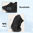 thumbnail image 4 of Shoes for Elderly to Prevent Falls, Diabetic Shoes for Men and Women Extra Wide Width Adjustable Sneakers, Non Slip Soft Sole Orthopedic Walking Shoes for Elderly Swollen Feet Zapatos para Diabticos, 4 of 7