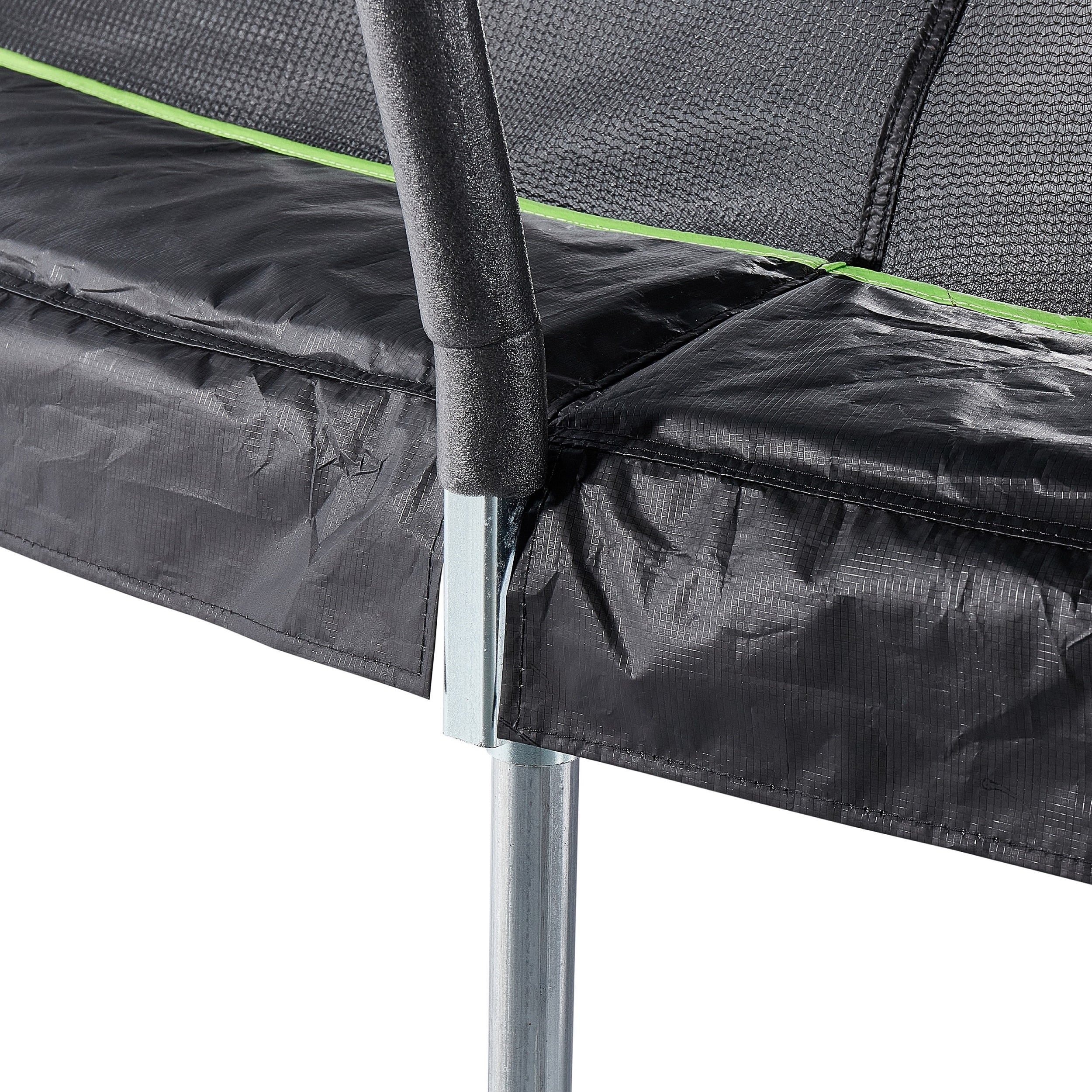 JumpKing 14ft Round Trampoline with Protective Enclosure and Powder-Coated Ladder