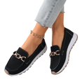 thumbnail image 4 of Willtoo Loafers For Women Slip‑On Chunky Platform Casual Flats Lightweight Non‑Slip Walking Shoes for Daily Wear, 4 of 5