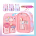 thumbnail image 3 of Mochila para niñas Rainbow School Elementary con estuche para lápices, 3 of 7