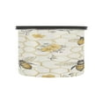 thumbnail image 2 of Wobogo Honeycomb with Bees Pattern Food Storage Jars 304 Food Grade Stainless Steel Canisters With Vacuum Airtight Lids for Coffee Snacks Nuts Cereal 900ML, 2 of 9