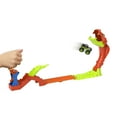 thumbnail image 2 of Hot Wheels Monster Trucks Snake Slam Takedown Playset with 1:64 Scale Bone Shaker Toy Vehicle, 2 of 6