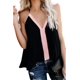 thumbnail image 1 of Camisola Nueva Moda Cuello en V Top sin Mangas de Vacaciones Casual para Mujer A-Rosa XXL A-Rosa XXL Xishao ropa, 1 of 2