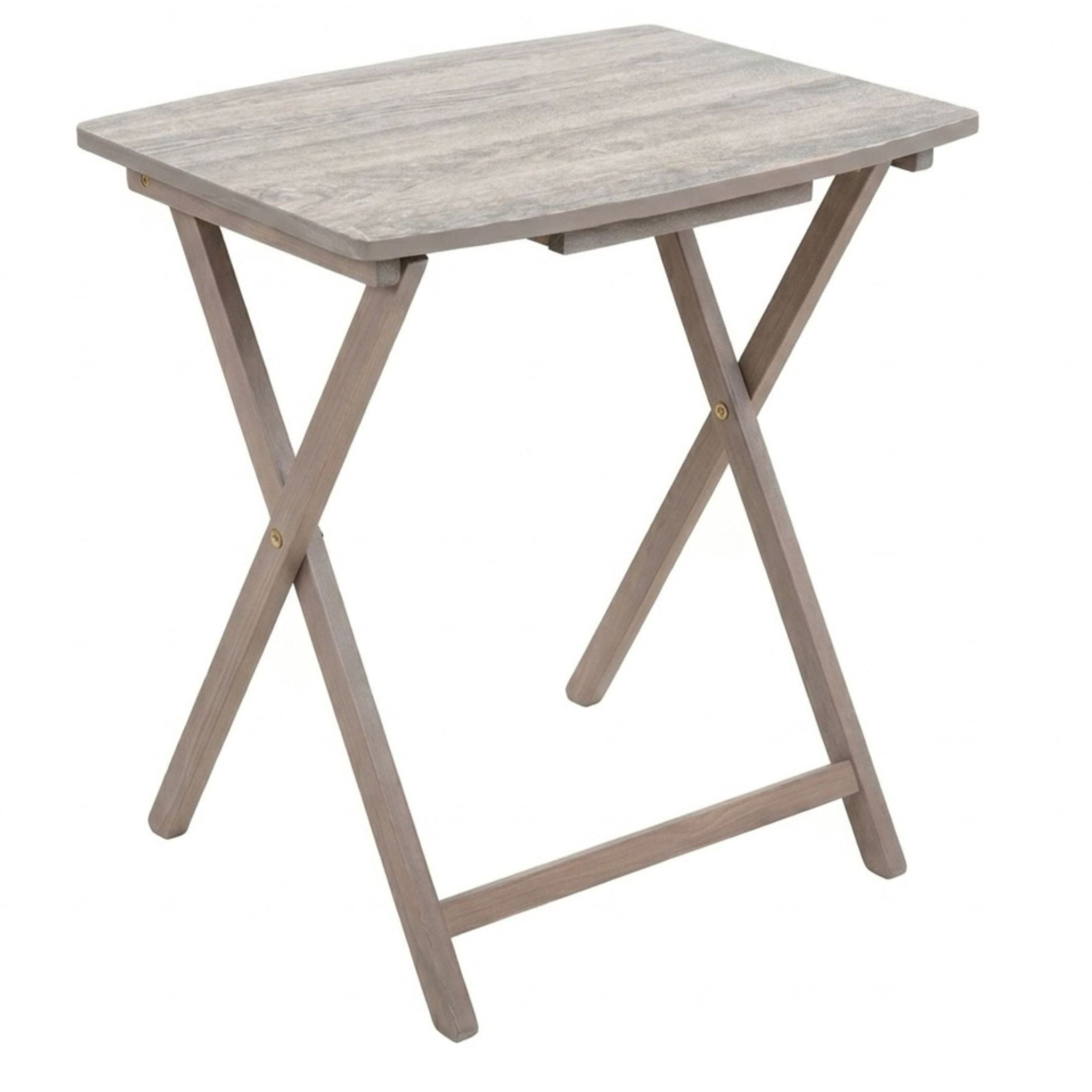 Mainstays XL Oversized Folding Tray Table, Gray, MDF - Walmart.com
