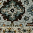 thumbnail image 3 of Woven Trends Aberdonian Area Rug 561W1 Traditional Blue Floral Oriental 5' 3" X  7' 6" Rectangle, 3 of 5