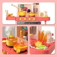 thumbnail image 2 of Set de juegos de cocina para niños POFJOEQ Interactive con 50 piezas de juguetes simulados, 2 of 6
