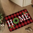 thumbnail image 5 of PRETXORVE Christmas Decorations, Christmas Decor, Christmas Doormat Home Entrance Door Mat Christmas Decoration Doormat Wear- Care Bedroom Floor Mat, 5 of 6
