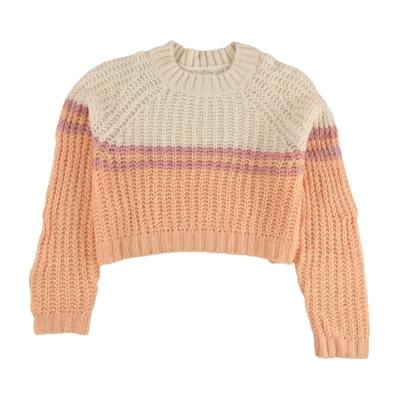 American Eagle Womens Three Tone Pullover Sweater, Multicoloured, Small