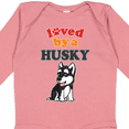 thumbnail image 4 of Inktastic Siberian Husky Dog Puppy Boys or Girls Long Sleeve Baby Bodysuit, 4 of 5