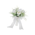 thumbnail image 4 of Suministros para de novia blancos para damas de , ramo de novia de mano, decoración para despedida de soltera, graduación y aniversario., 4 of 8