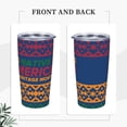 thumbnail image 4 of Vaso de acero inoxidable con tapa y orgullo indígena, para el mes de la herencia indígena, de 20 oz, taza térmica portátil, 4 of 7