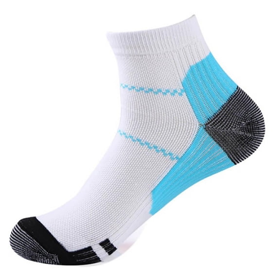 Ankle Compression Sock for Men and Women, Low Cut Compression Running Sport Sock with Ankle Support