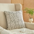 thumbnail image 3 of (2 pack) Better Homes and Gardens Black Burned Blooms Pillow, 20"x20", 3 of 6