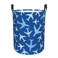 thumbnail image 2 of Cauagu Airplanes in the Sky for Laundry Basket,Collapsible Organizer Basket for Storage Bin Toy Bins Gift Baskets Bedroom Clothes Children Nursery Hamper -Medium, 2 of 7