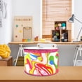 thumbnail image 4 of Homeford Abstract Bright Ink Mix Pattern Wired Ribbon, 2-1/2-inch, 10-yard, Multicolor, 4 of 4