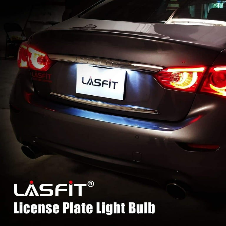 Back license sale plate light