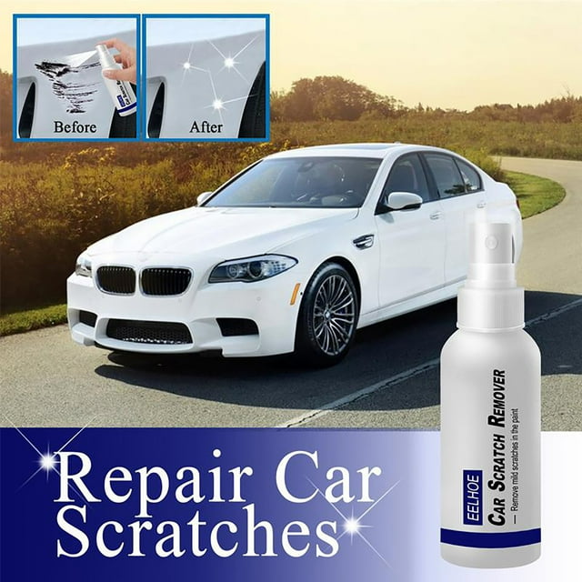 CQCYD 3Pcs Car Scratch Remover Spray, High Tech Car Paint Scratch Repair Spray, Scratch and Swirl Removal Kit, Automotive Paint Scratch Repair for Cars Trucks SUVs, Vehicle Scratch Repair Spray