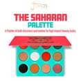 thumbnail image 2 of Paleta de sombras de ojos Juvia's Place The Saharan con 12 tonos, 2 of 5