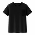 thumbnail image 3 of Kids Boy Clothes Casual Kids Short Sleeve Shirts for Boys Black Shirts Boys Tee Shirts Toddler Shirts Boys 11-12 Years, 3 of 3
