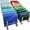 Assorted Colors, variant on 24 Sheets Clear Texture Stained Glass Variety Pack, 6 x 4 Inch Cathedral Art, Mosaic Tiles for Crafts, Assorted Patterns Transparent Sheets for Projects