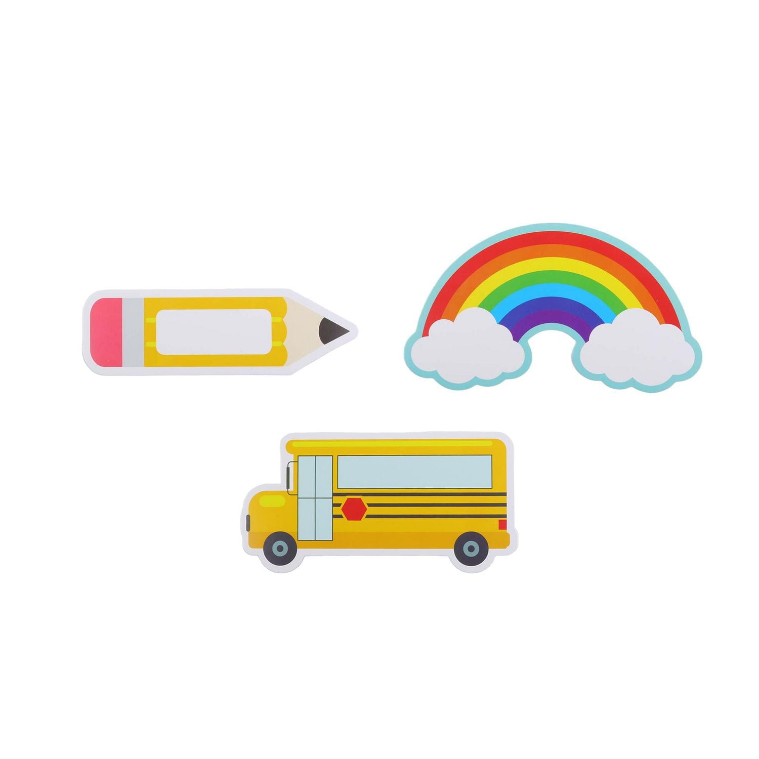 Pen+Gear Die Cut Bulletin Board Shapes, 3 Designs, 36 Count