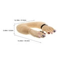 thumbnail image 2 of SHOWERORO Almohada De Para Viajes En Y Auto Color Chocolate Y, 2 of 6