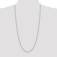 thumbnail image 2 of 14k White Gold 30 Inch 1.9mm Box Chain Necklace Pendant Charm, 2 of 9