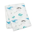 thumbnail image 1 of Lulujo - Modern Collection - Baby Muslin Bamboo Swaddle Blanket, Nursing/Stroller Cover, 1 of 7