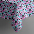 thumbnail image 5 of Leopard Print Square Tablecloth 52x52in(132x132cm) – Waterproof Polyester Printed Table Cover, Wrinkle Resistant & Washable for Kitchen Dining Picnic Party Decor, 5 of 6