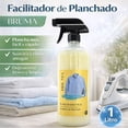 thumbnail image 1 of Spray Facilitador de Planchado Marca  Bruma 1 Litro | Planchado Fácil | Previene Arrugas | Suaviza Fibras | Apto para Todo Tipo de Telas | Suave Aroma, 1 of 5