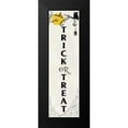 thumbnail image 2 of Swatland, Sally 8x18 Black Modern Framed Museum Art Print Titled - Trick or Treat Web, 2 of 5