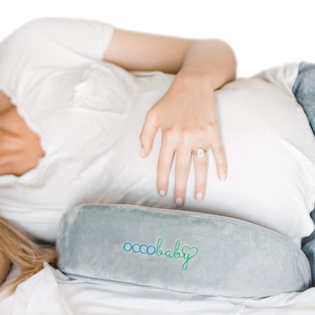 OCCObaby Pregnancy Pillow Wedge | Memory Foam Maternity Pillow for Body, Belly, Knees