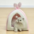 thumbnail image 2 of Tmvgtek Cama De Sueño Profundo Para Gatos, Cesta Para Mascotas, Acogedora Tumbona Para Cachorros, Cojín Para Casa De Perro (S Rosa) Tmvgtek Oficina Multiescena Multifunción, 2 of 9