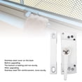 thumbnail image 3 of 2 Pack Heavy Duty Sliding Window Sash Lock, Zinc Alloy Aluminum Alloy Cam Hook Design, Easy Install for Casement, Sliding Windows Enhanced Home Security, 3 of 7