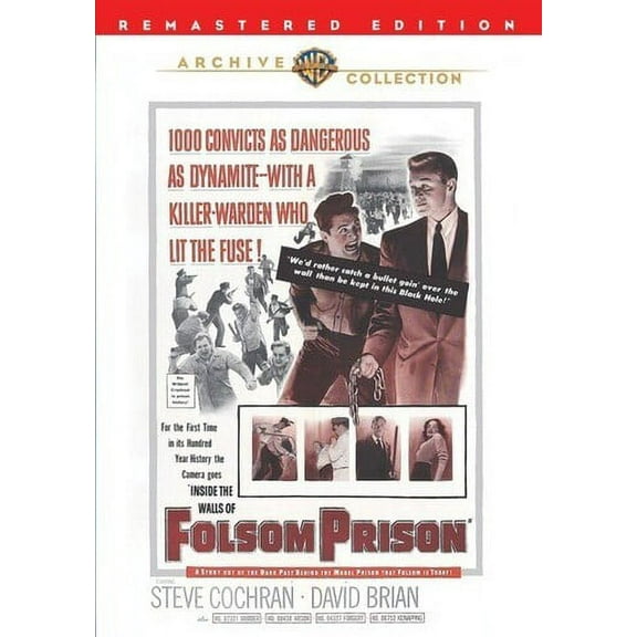 Inside the Walls of Folsom Prison (DVD), Warner Archives, Mystery & Suspense