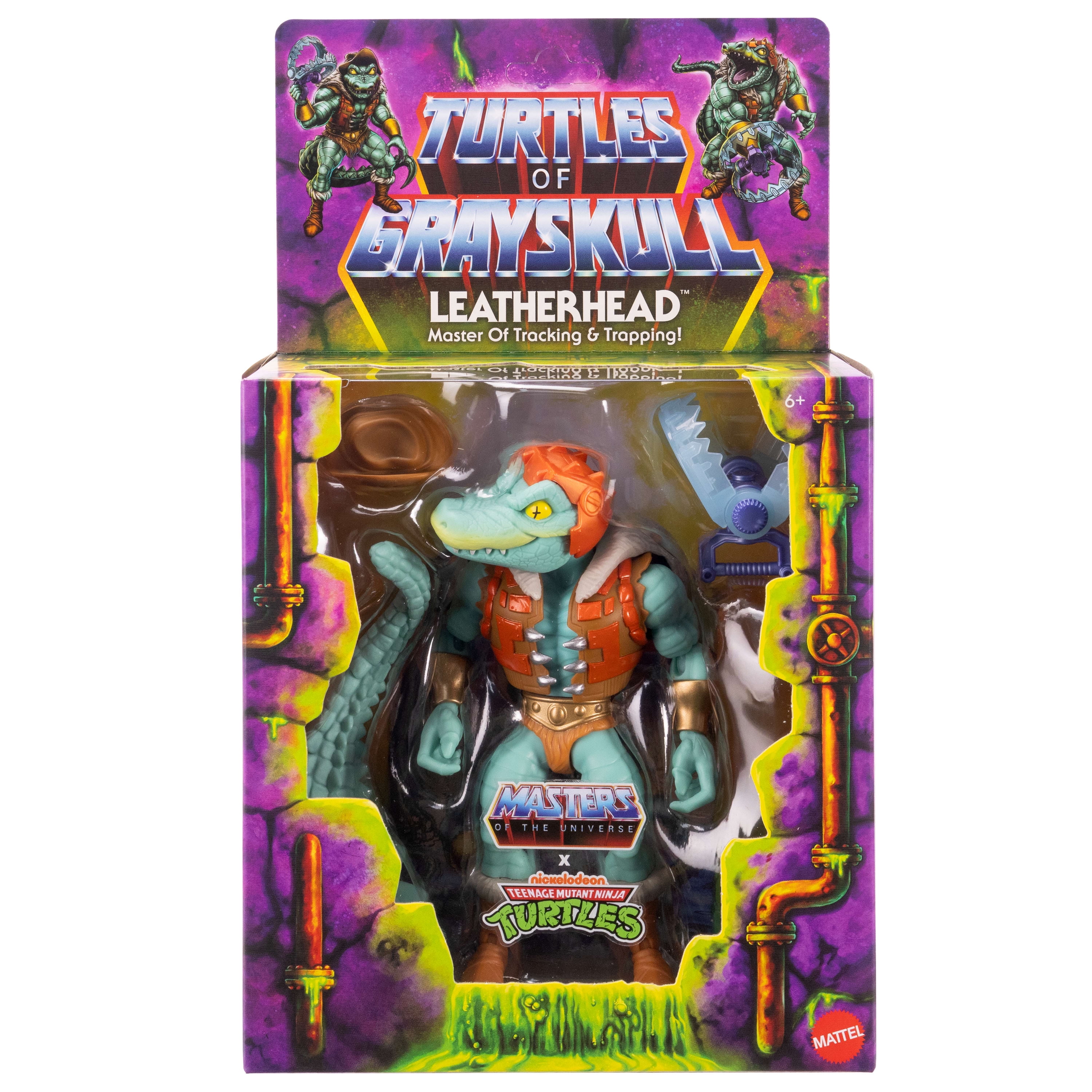 MOTU Origins Turtles of Grayskull Leatherhead Action Figure
