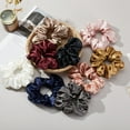 thumbnail image 2 of Pure Mulberry Silk French Scrunchie, 2 of 8
