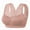Khaki, variant on Training Bra Women Lace Vest-Style Tube Tops Back Wrap and Chest Underwear Regular Size Female Sports Bra, Style 3140, Red 36B