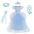 thumbnail image 1 of Ropa de niña de Disney, vestido de Cenicienta, vestido de baile de Navidad y Halloween para niñas, disfraz de princesa, faldas para niños para fiesta de cumpleaños 130 Gao Jinjia LED, 1 of 2