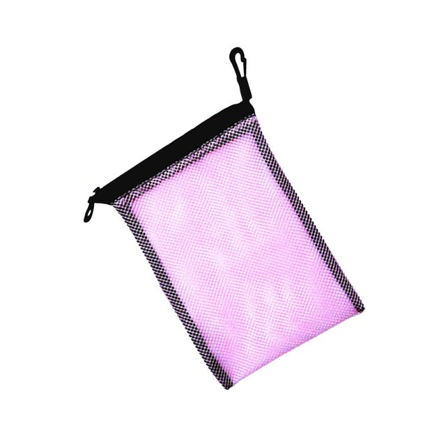 fastboy Dive Swimming Drawstring Mesh Bag Storage Snorkel Diving for Gear Pink 9 Inch x 6.5 Inch 1Set