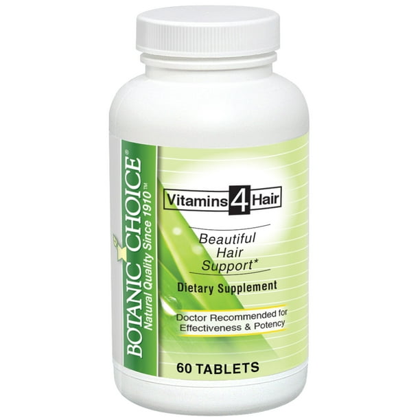 Botanic Choice Vitamins for Hair, 60 Ct