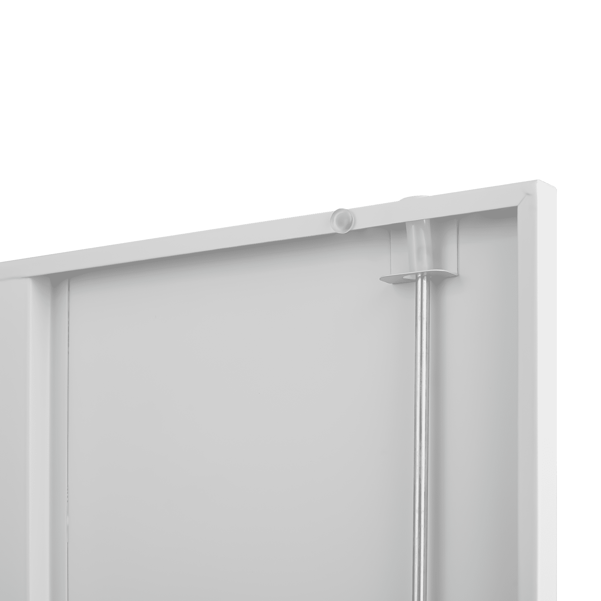 72"H Metal Storage Cabinet with Adjustable Shelves & 2 Doors, Heavy-Duty File Cabinet Garage Storage Cabinet with Lock for Garage,Classroom,Office,White