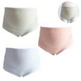 thumbnail image 2 of 3 Pcs Culottes de Maternité en Coton pour Femmes Styles Classiques Taille Haute sous-Vêtements de Maternité Multi-Pack, 2 of 9