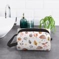 thumbnail image 6 of XMXT Large Capacity Makeup Bag, Autumn Drawing Patterns Storage Bags Travel Toiletry Cosmetic Bag for Women Men, 6 of 9