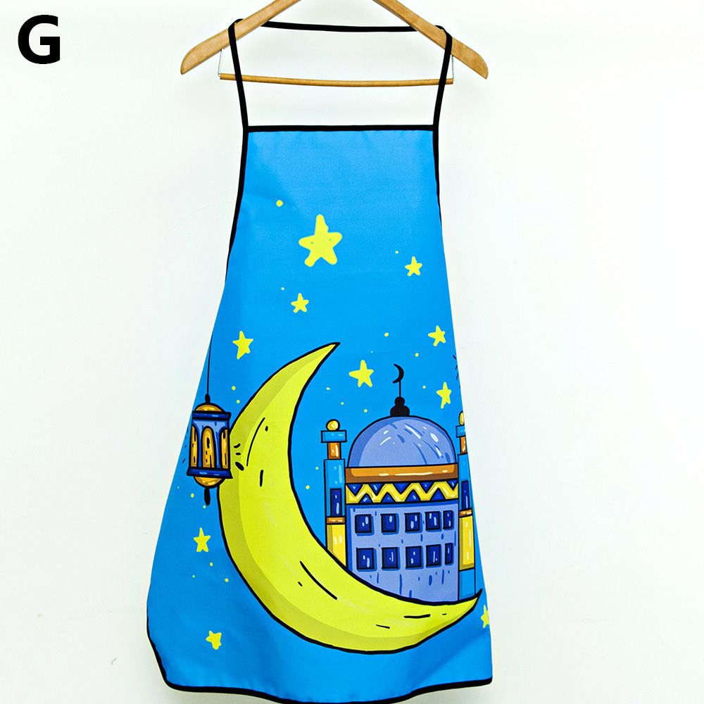 Polyester Muslim Islamic Home Decoration Family Dinner Moon Castle