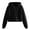 A1-Black, variant on Zip Up Hoodies for Women Henley Sweatshirts for Women Cropped Jacket Early Fall Fashion Womens Hoodies Lightweight Long Sleeve Tops for Women Comfrt Hoodie Baggy Hoodie White S