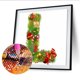 thumbnail image 2 of Diamante pintura 5D taladro redondo completo mosaico DIY letras de Navidad Kit decoración de pared Tmvgtek decoración de arte en el hogar, 2 of 9